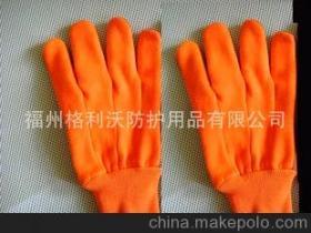 【工廠生產(chǎn)批發(fā) 橙色絨布花園手套 保暖舒適】?jī)r(jià)格,廠家,圖片,防護(hù)手套,福州格利沃防護(hù)用品-